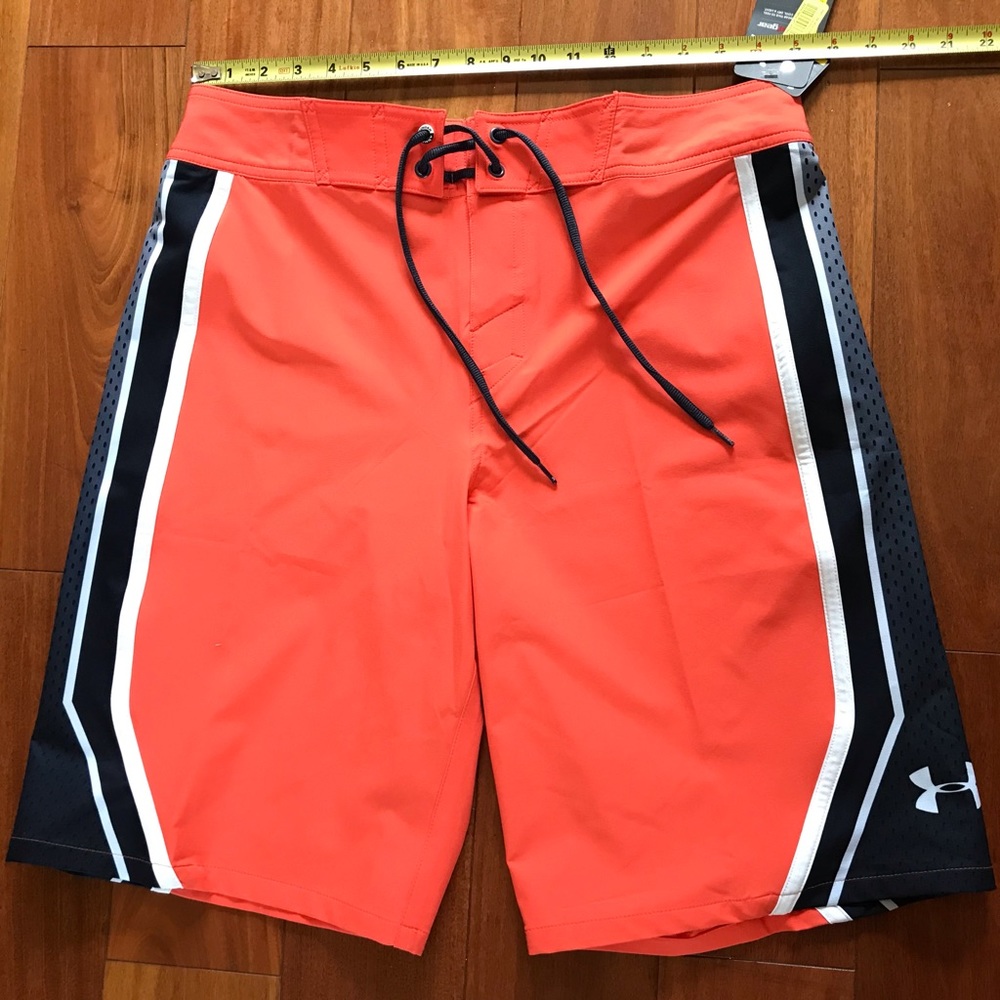Under armour swim board shorts 34